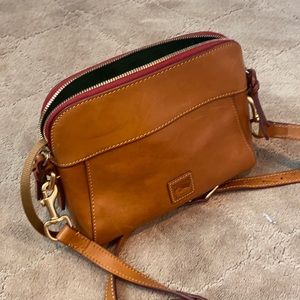 Dooney leather crossbody purse